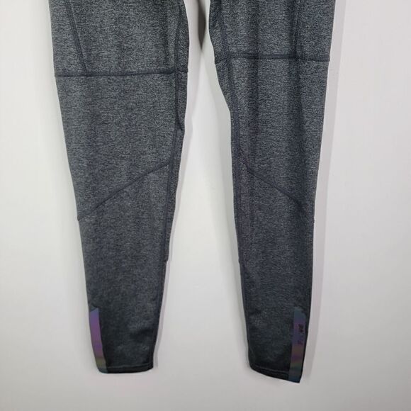 Spyder Base Layer Stretch Brushed Compression Tights Grey Size Small - Picture 13 of 16